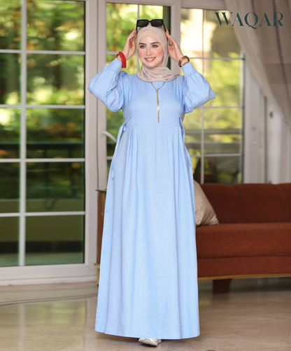 BASMALA - Baby Blue - WAQAR